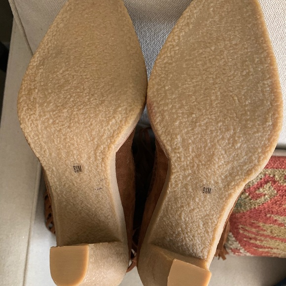 Michael Kors Suede Sassy Cowgirl Fringe Boots - Picture 3 of 3